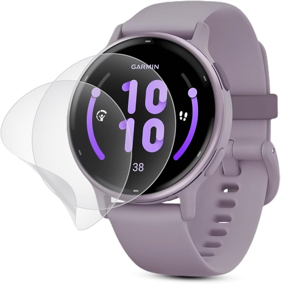 2�� �A���`�O���AFor GARMIN �K�[�~��vivoactive 5 �t�B���� �ی�t�B���� TPU�f�� MDM(VEV-VNB-0604)