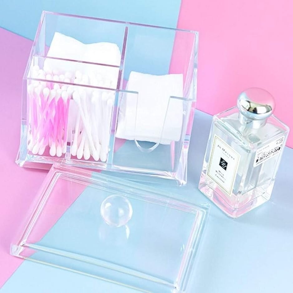 コスメボックス メイクボックス 化粧品収納ケース 防塵 ジュエリー