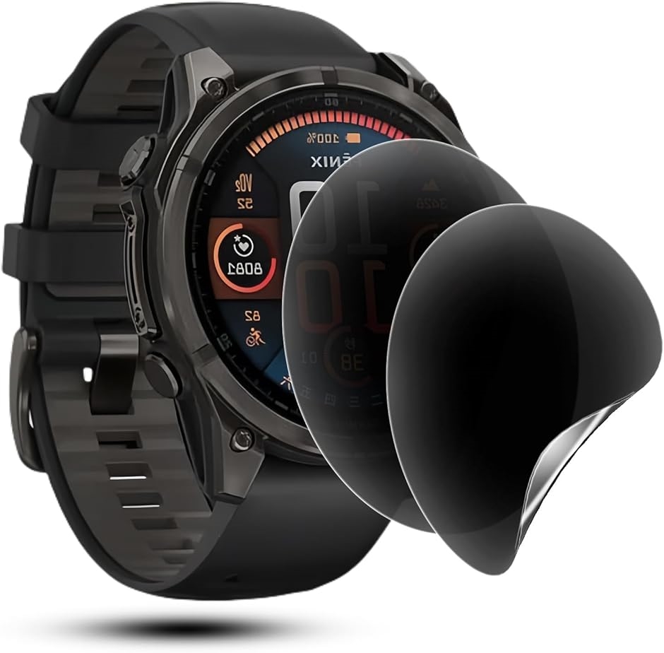 �`�����h�~ 2���Z�b�gFor GARMIN �K�[�~��fenix 8 Sapphire AMOLED 47mm MDM(HCU-9CI-345)