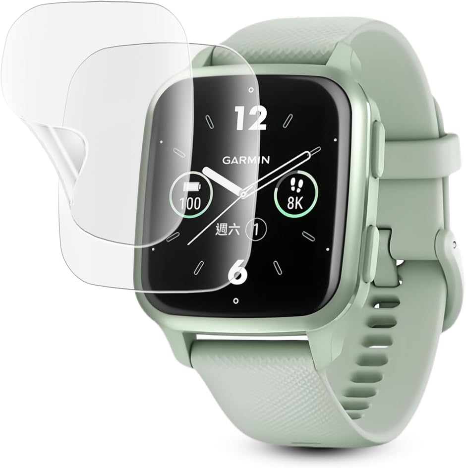 �A���`�O���A 2���Z�b�gFor GARMIN �K�[�~�� Venu Sq 2/Venu Music�p �t�B���� MDM(HCU-9CI-365)