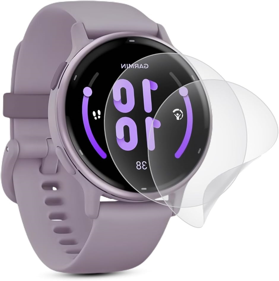 �A���`�O���A �t�B���� 2���Z�b�g�Ή� GARMIN �K�[�~��vivoactive 5 �ی�t�B���� ��(WDQ-AJK-0817)