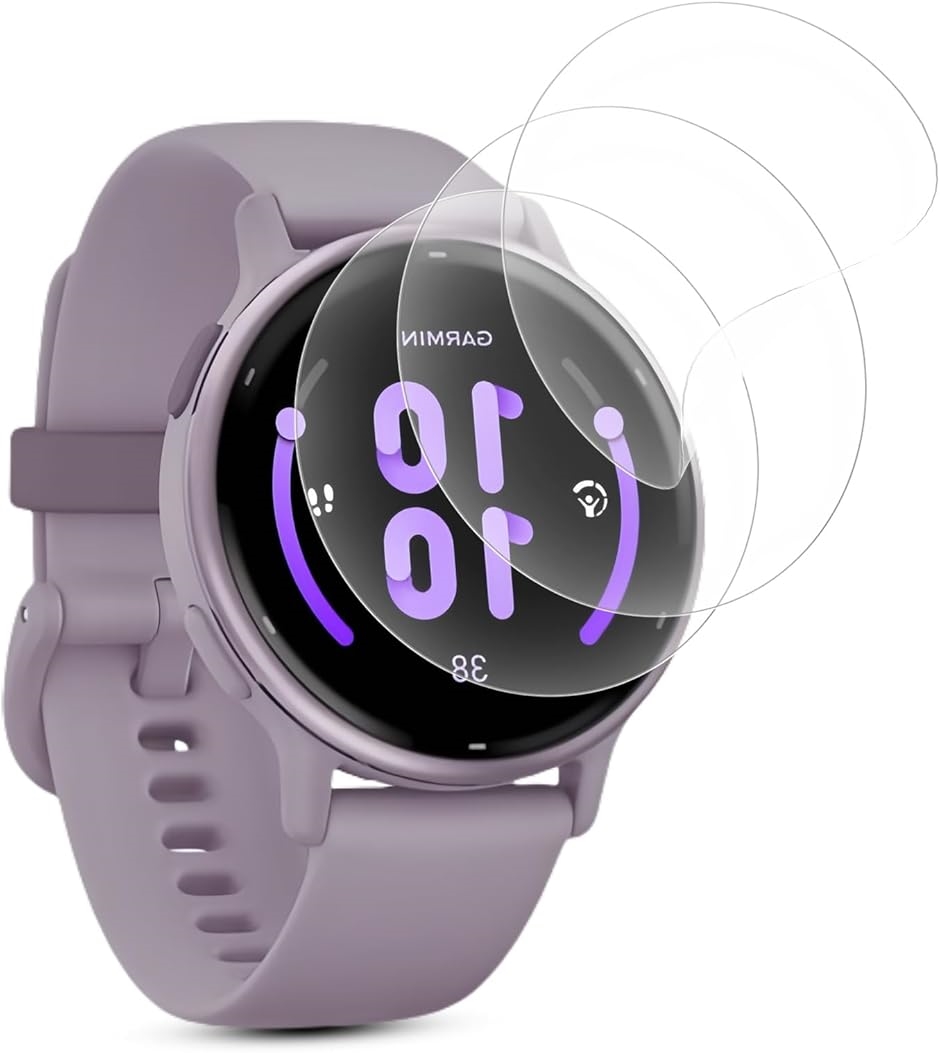 3���Z�b�gFor GARMIN �K�[�~��vivoactive 5 �t�B���� �ی�t�B���� �Ή� MDM(WDQ-AJK-0768)