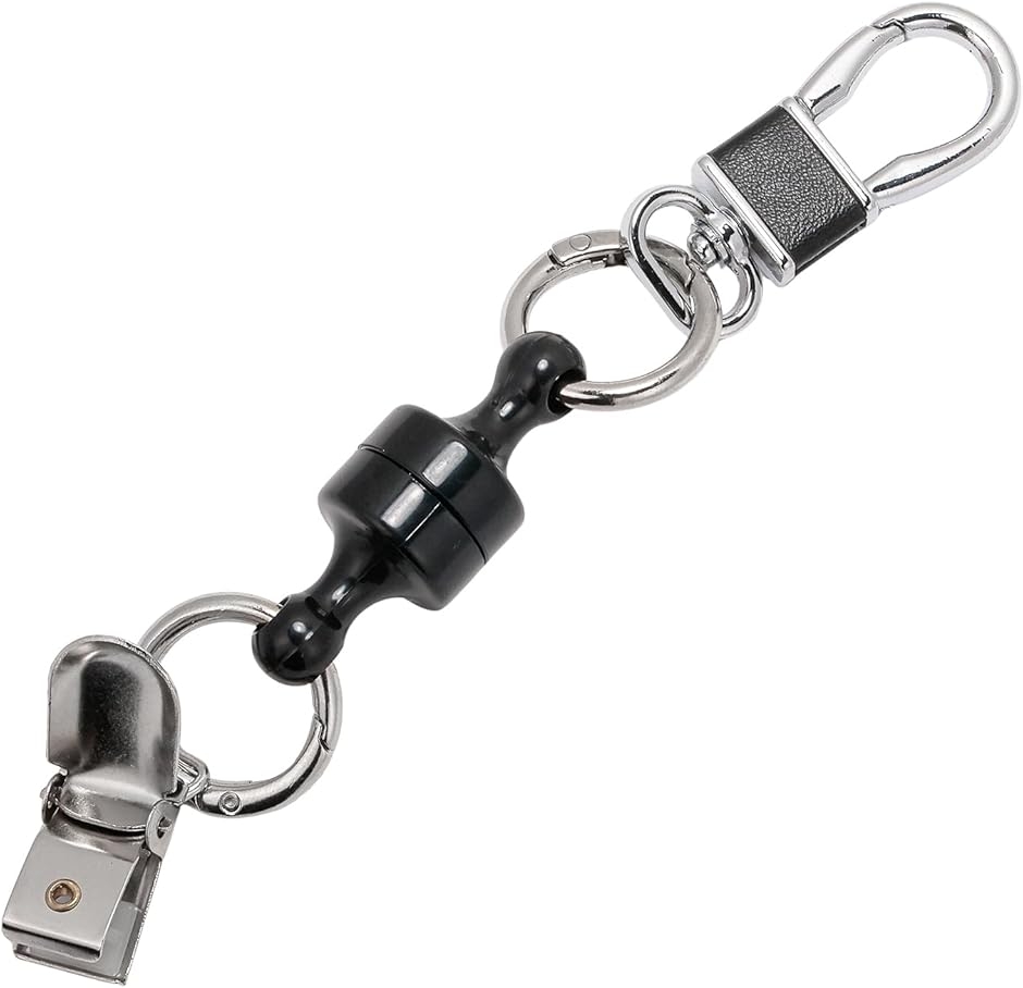 【Yahoo!ランキング1位入賞】パターカバーホルダー キャッチャー マグネット クリップ 固定型 置き忘れ防止 MDM (ブラック)