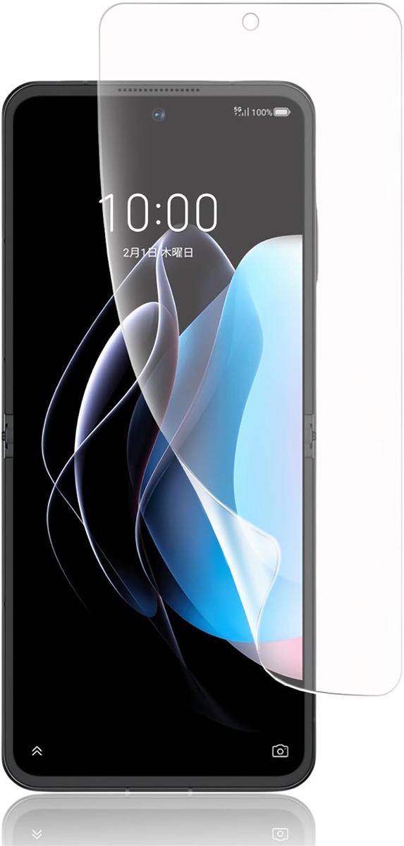 �A���`�O���A �t�B����Libero Flip/nubia 5G �ی�t�B���� �� TPU�f�� ZTE MDM(WDQ-AJK-0255)