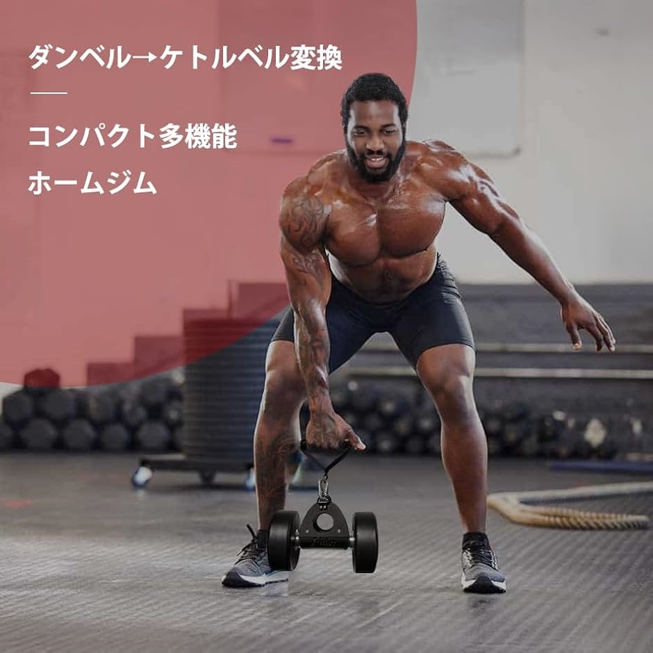 ホームジムクリップ｜ダンベル・バーベル簡単取り付け ランドマイン/T