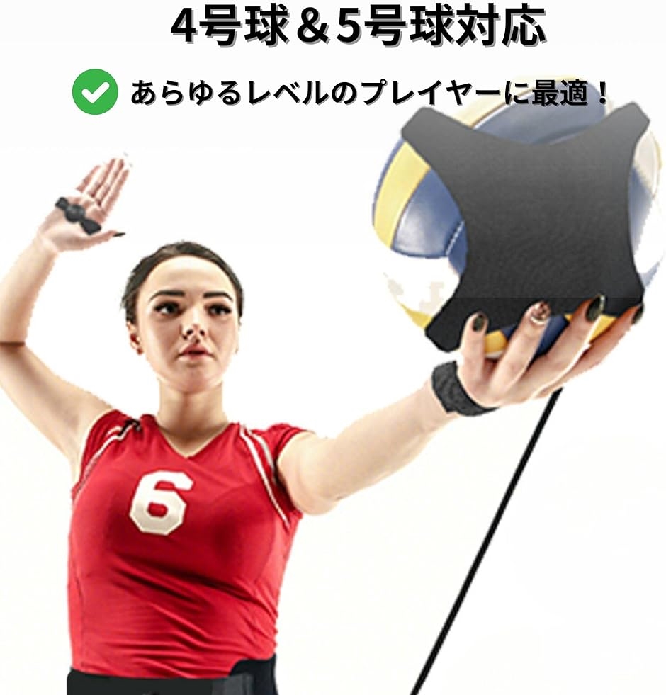 バレーボール 練習器具 個人練習 サーブ スパイク レシーブ トス 4号 5