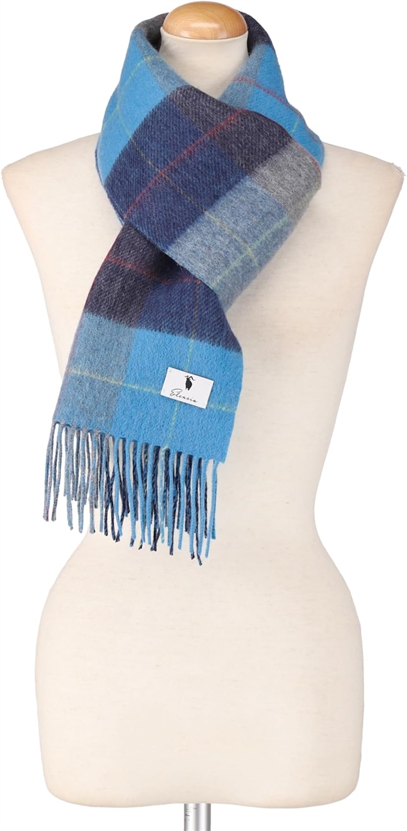 エレンシア カシミヤブレンド リバーシブル マフラー レディース