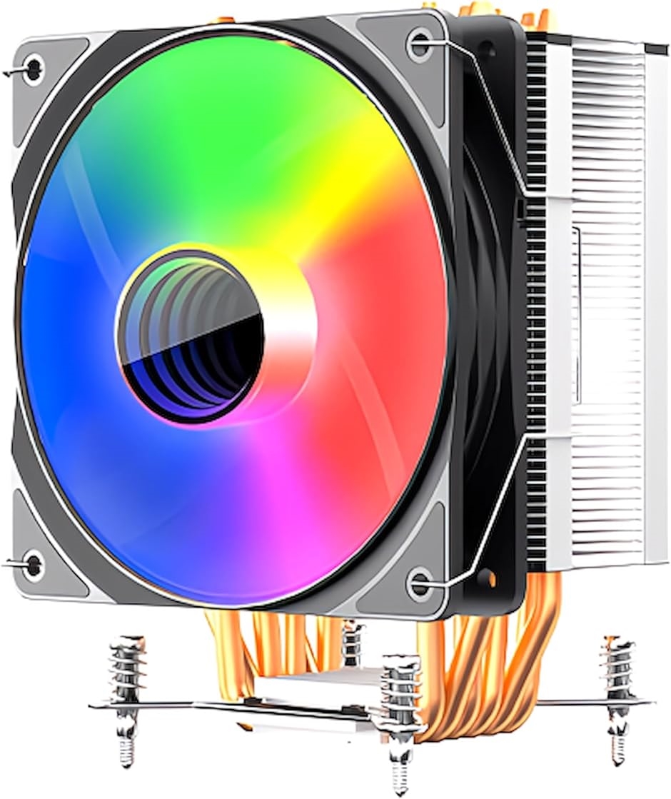 y݊izP400 120mm LED F  TCht[ CPUN[[ LGA1700Ή AM5Ή 4pin(ubN)
