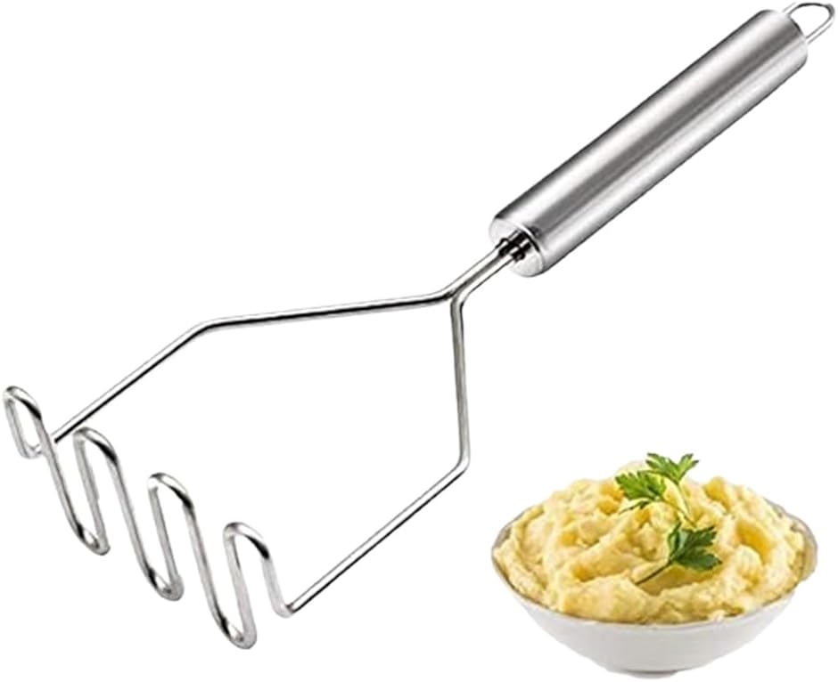 マッシャー じゃがいもつぶし器 大きめヘッド ポテトサラダ 離乳づくり