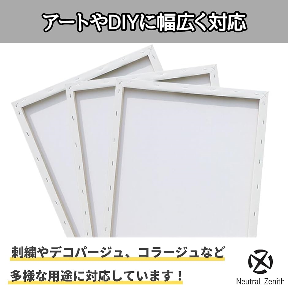 キャンバス キャンバスボード 画材 ミニキャンバス 正方形 アート 油絵