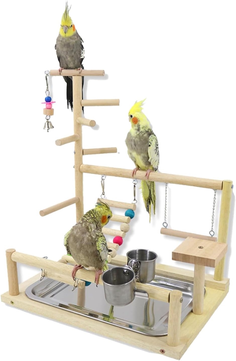 オカメインコ おもちゃ バードトイ アスレチック ブランコ とまり木 多