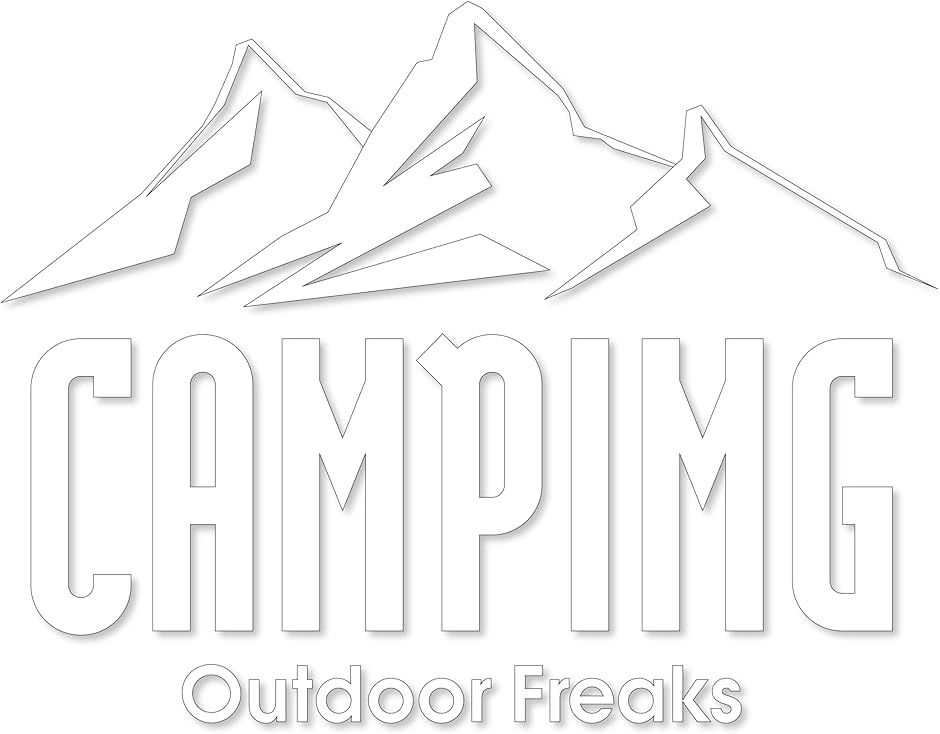 キャンプステッカー カッティングステッカー アウトドア 車 バイク