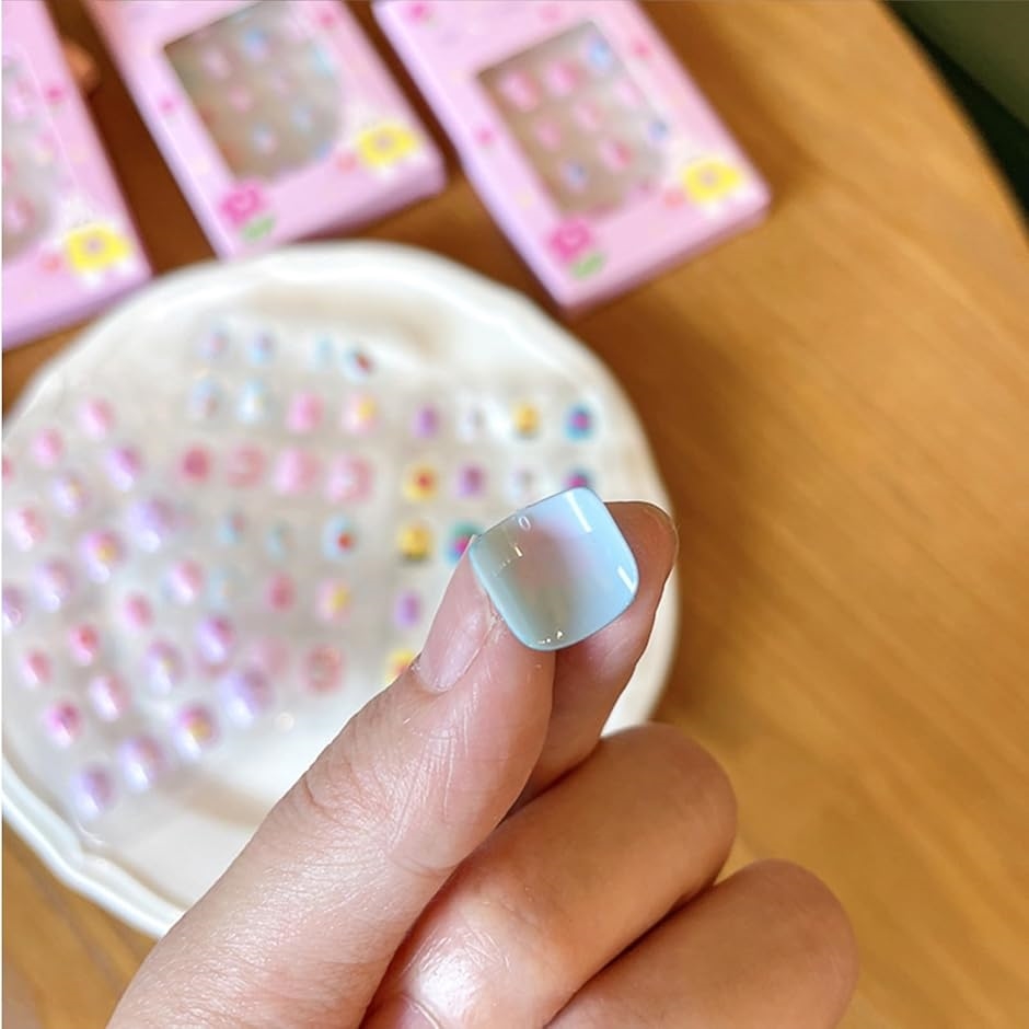おしゃれで可愛い ネイルチップ 48枚セット ファンタジー デザイン
