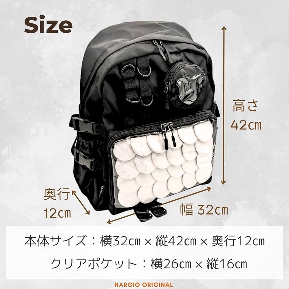 【数量限定】痛リュック 痛バッグ セパレート  大容量 オタ活 透明ポケット ポ Amazon.co.jp: [Luaex] 痛リュック 痛バッグ セパレート 【分離式 推し