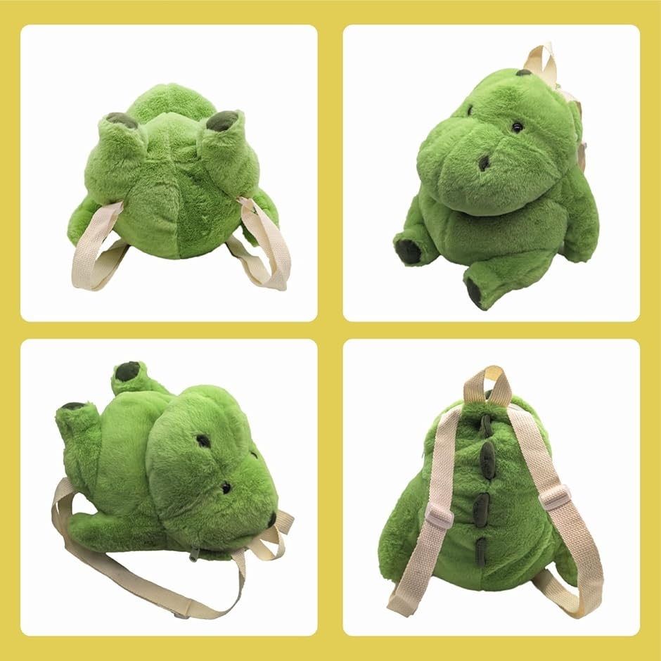 恐竜 リュック 大人 バッグ モコモコ やわらか ぬいぐるみバッグ