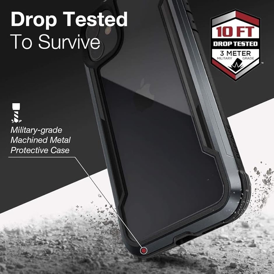 iPhone 14 Plus 6.7インチ 対応 ケース カバー 米軍MIL規格 MDM