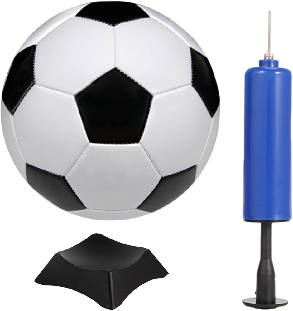 サインボール サッカー 記念 メッセージ 空気入れ 台座付き a511