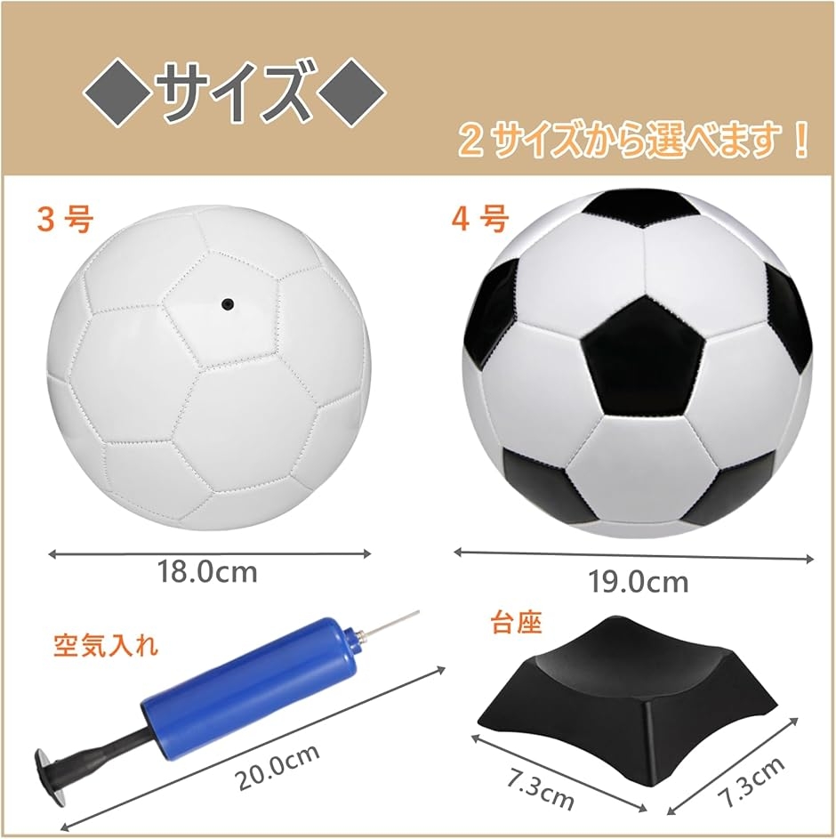 サインボール サッカー 記念 メッセージ 空気入れ 台座付き a511 (白