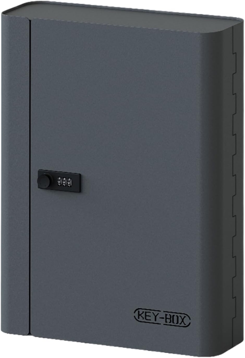 �Z�L�����e�B�L�[�{�b�N�X �Ǌ|�� �Ïؔԍ� �_�C������ 3�� keybox �����[ ���u�� �h�� ����h�~ (�_�[�N�O���[,  80�L�[)