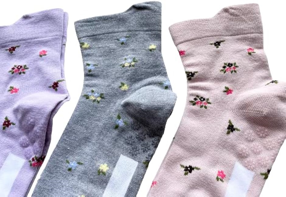 ソックス レディース 滑り止め付 5足 靴下 ...の詳細画像4