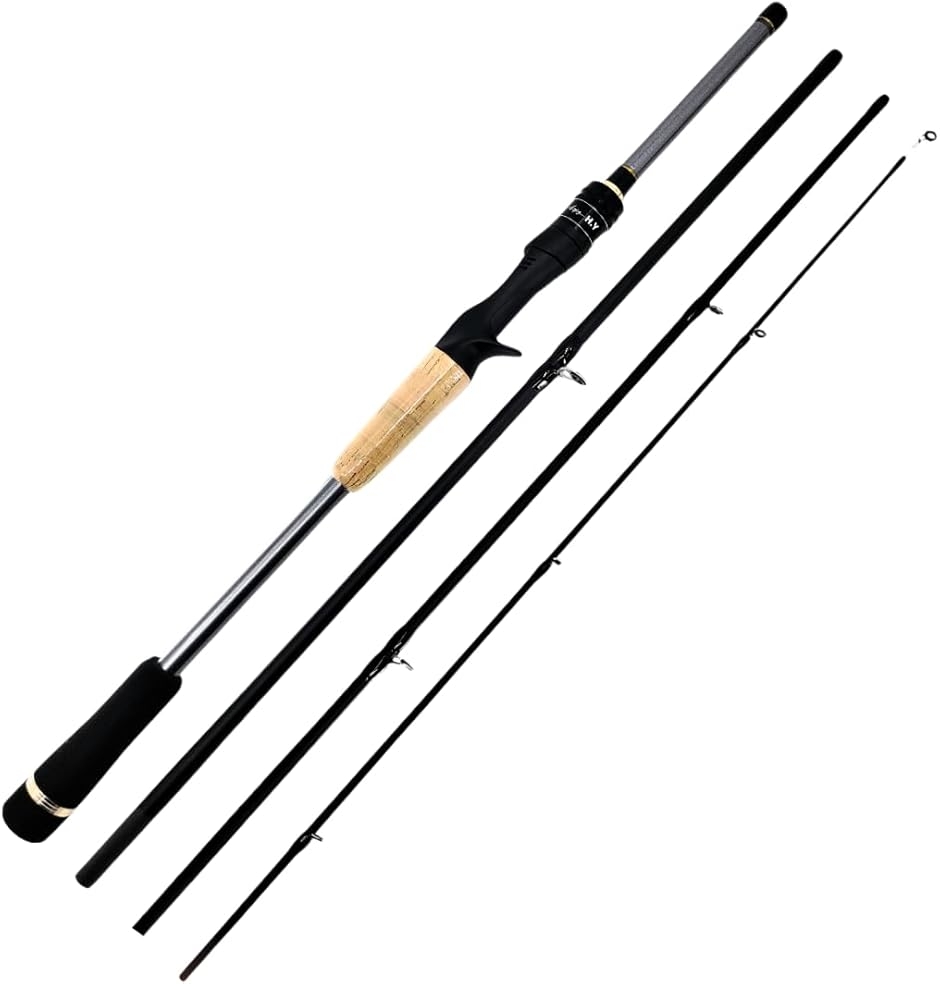 2.1m 7ft MLルアーロッド 4ピース 適合wt4〜25g パックロッド チニング