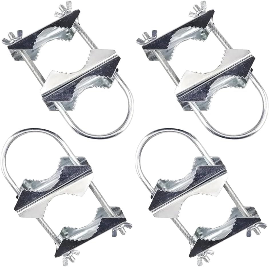 アンテナマストクランプ U字ボルト Vジョーブラケット パイプ ポール