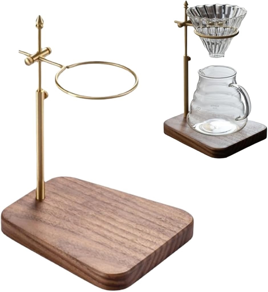 ドリップスタンド コーヒースタンド 木製 ドリッパースタンド コーヒー