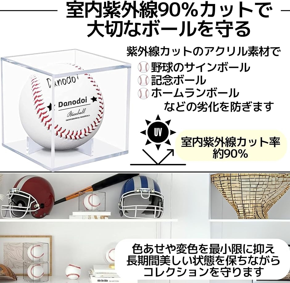 野球 サインボールケース アクリル ディスプレイケース ホームラン