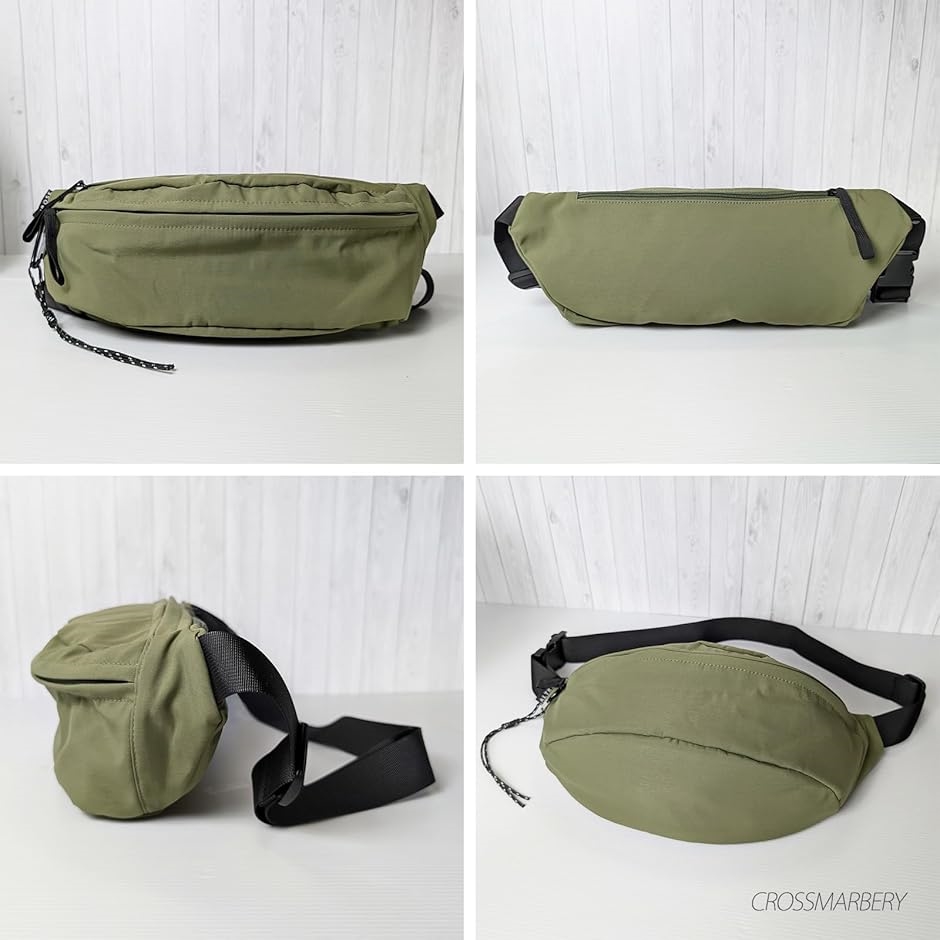 TRD ボディバッグ ブラック/ベージュ ミニボディバッグ レディース メンズ[品番：JOKW0005737]｜REAL STYLE