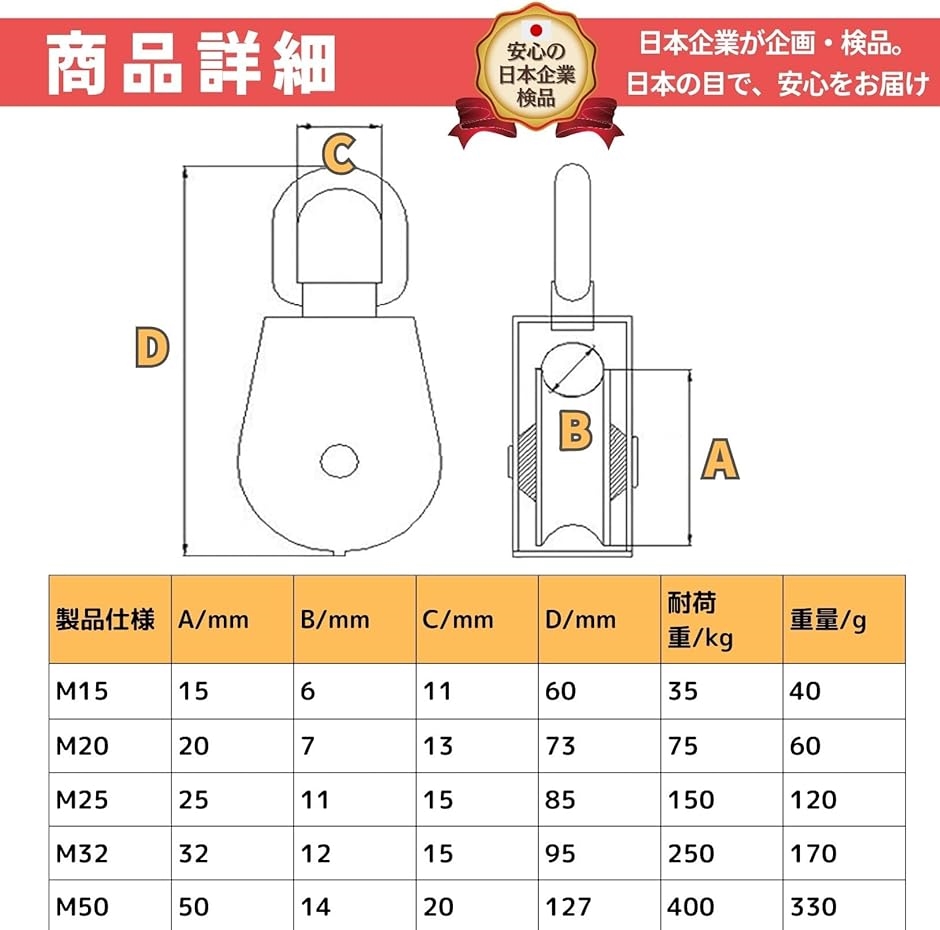 滑車の商品一覧 通販 - Yahoo!ショッピング