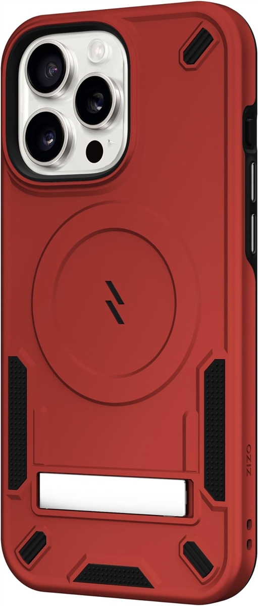 iPhone 16 Pro Max 6.9インチ MagSafe 対応 (レッド / ブラック, Max