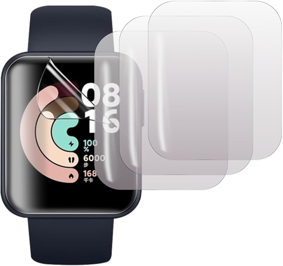 3���Z�b�gRedmi Watch 5 Lite/Active �p �\�t�g�t�B���� �Ϗ���(Redmi Watch5 Active�p�i3)