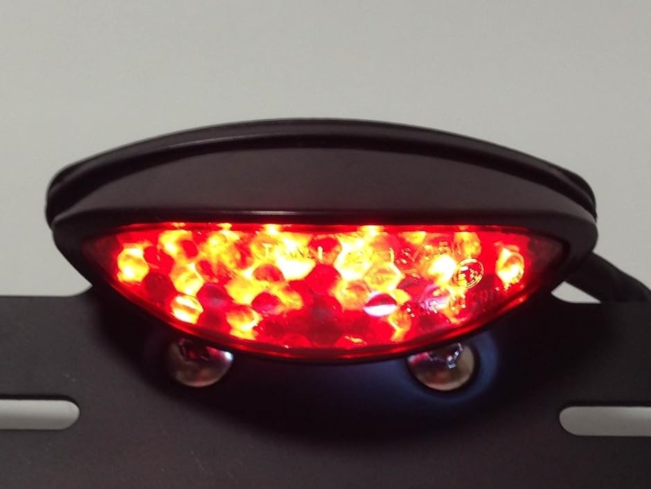 強力発光。 汎用 LED テールランプ ブラック スモークレンズ(ブラック スモークレンズ) :2BB1HDD80I:スピード発送 ホリック 通販  