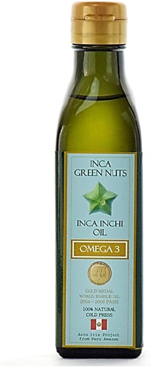 オメガ3 オイル グリーンナッツオイル インカインチ油 インカインチオイル 180g( 1本)