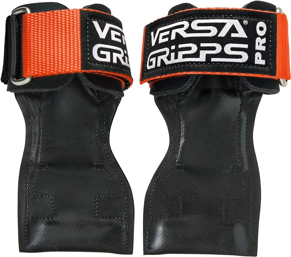 VERSA GRIPPSR PRO オーセンティック サポーター( ネオンオレンジ/ブラック,  XS：手首12.7-15.2 cm)