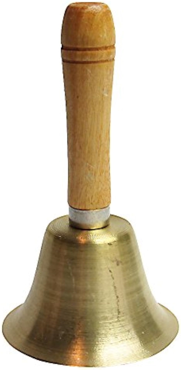 カランカランと景気よく鳴る ハンドベル 抽選 福引き 大当たり