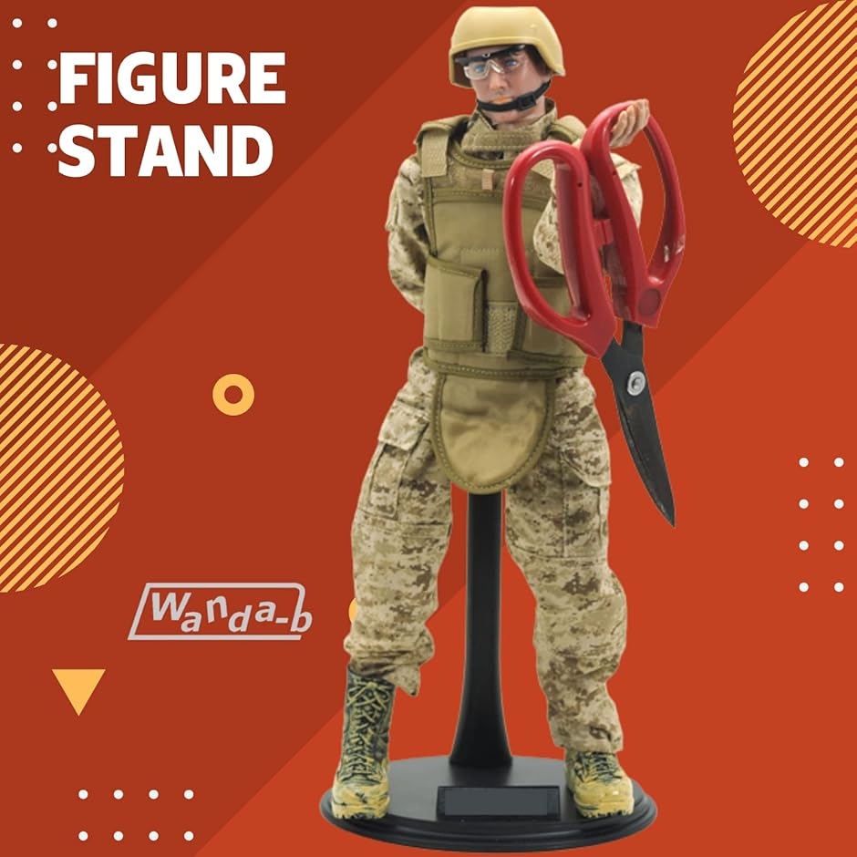 フィギュアスタンド 4個セット 1/6 サイズ ホット トイズ 用