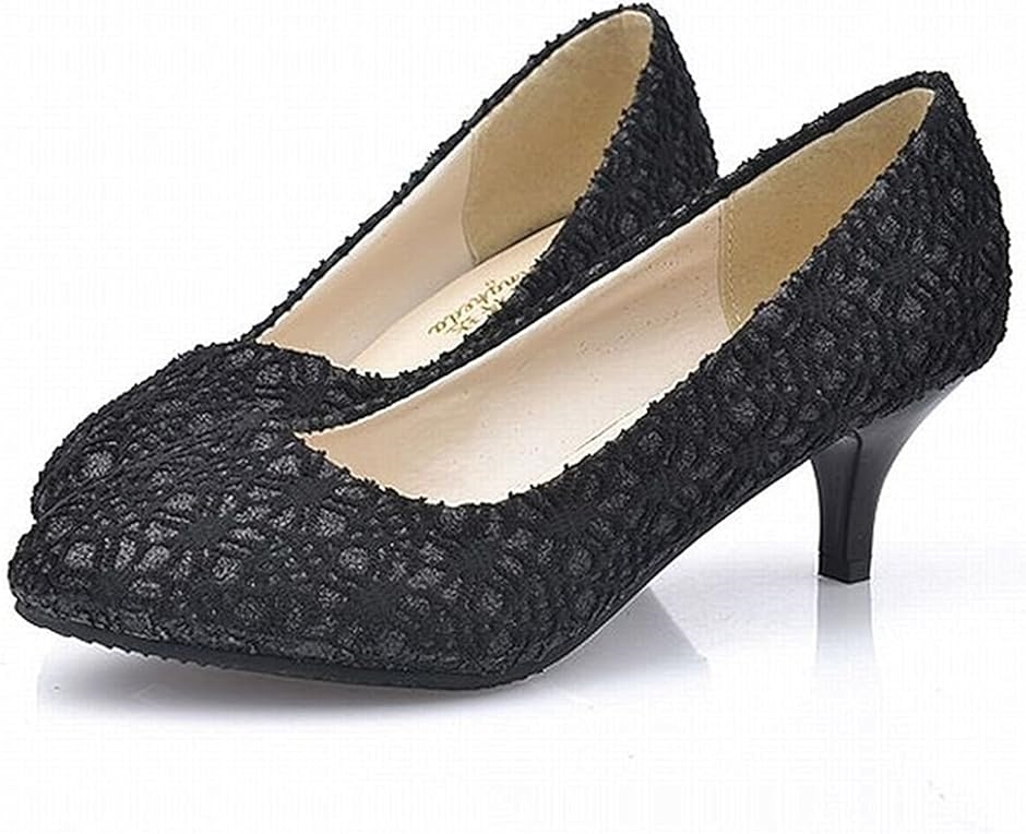 �� ���[�X �p���v�X �t�F�~�j�� ���f�B�[�X �V���[�Y �C ����(�u���b�N,  24.0 cm E)