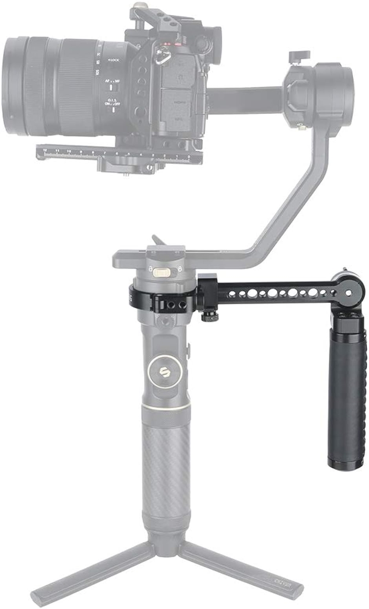 ZHIYUN CRANE 2S専用ハンドグリップ レザーハンドル 180°回転可能 拡張性 撮影安定化 耐荷重6kg MDM｜horikku｜05