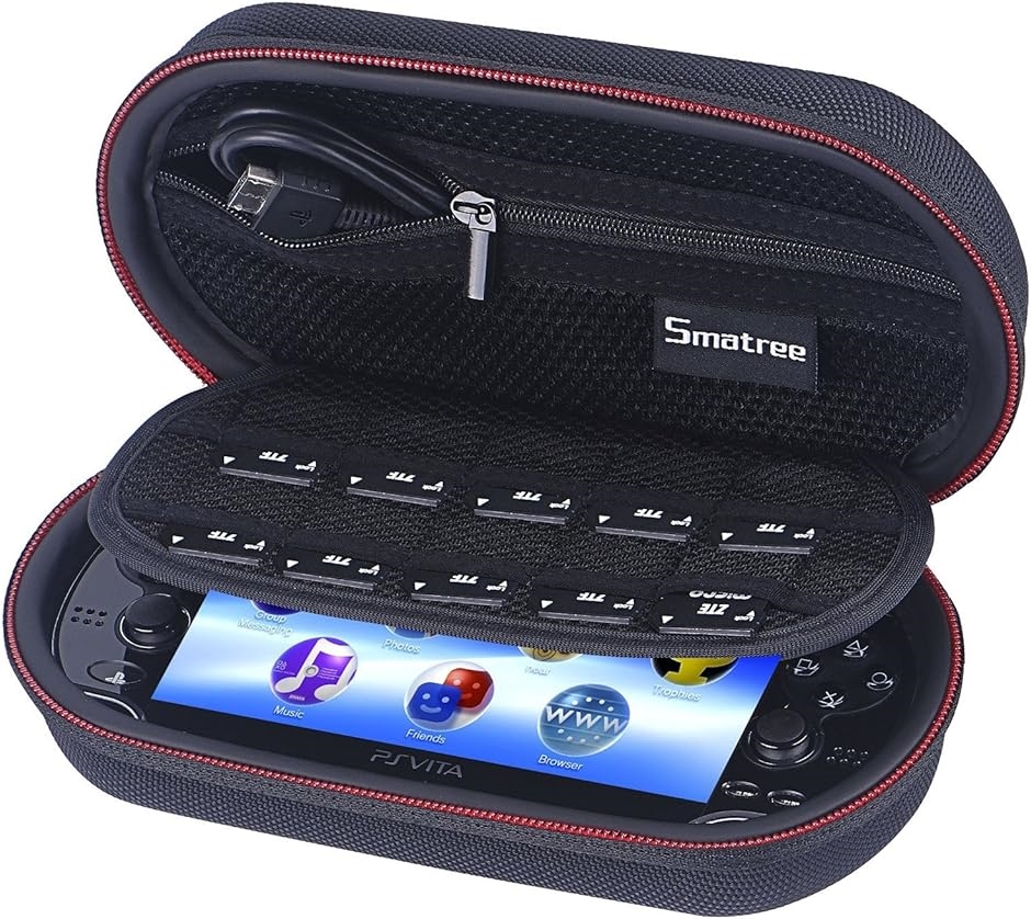 PS Vita PS1000 2000 PSP3000とアクセサリー用 ストレージケース