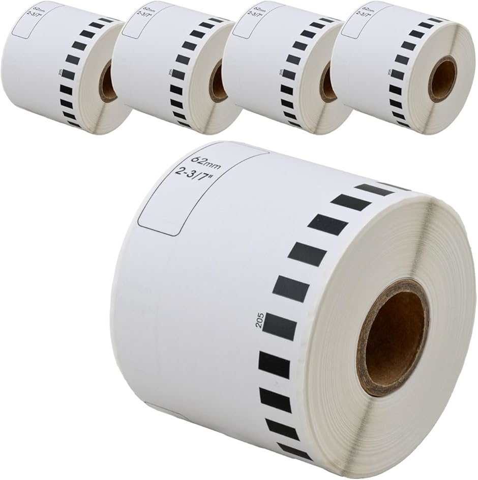 �y�݊��i�z �݊� DK-2205 �u���U�[ ���x�� 5���[���Z�b�g brother QL-700 / QL-800 ����(5���[��)