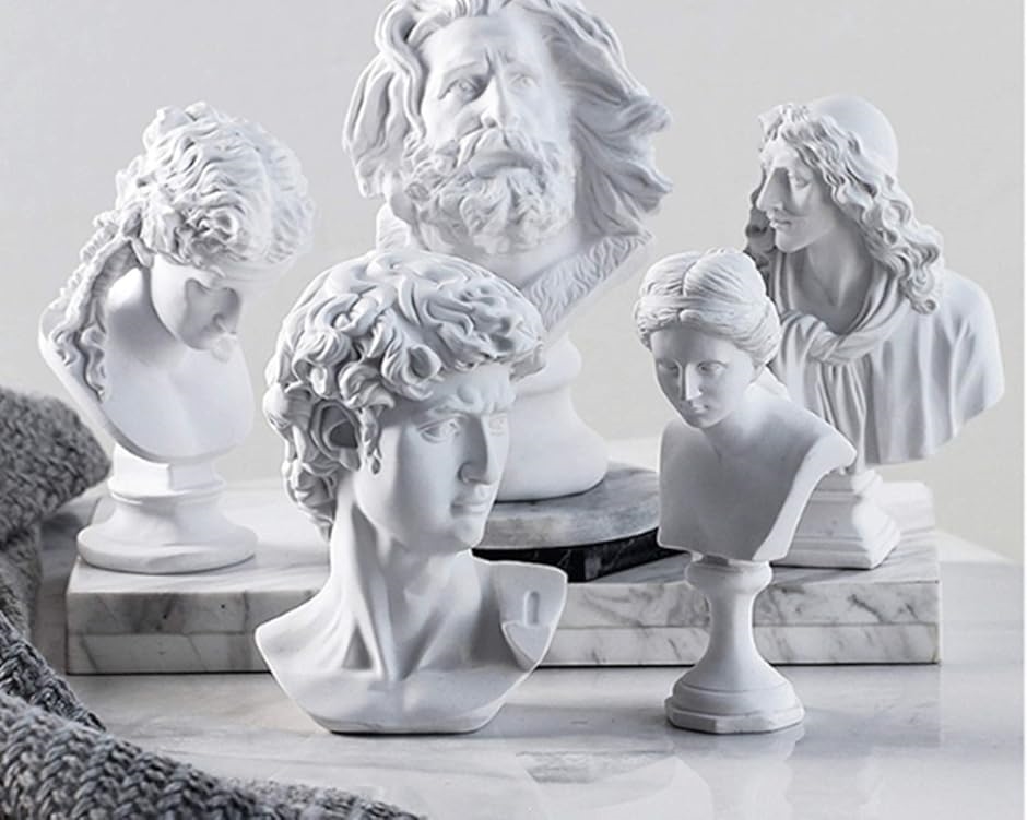 自宅が美術館 石膏風人物像 15cm アリアドネ : スピード発送 ホリック