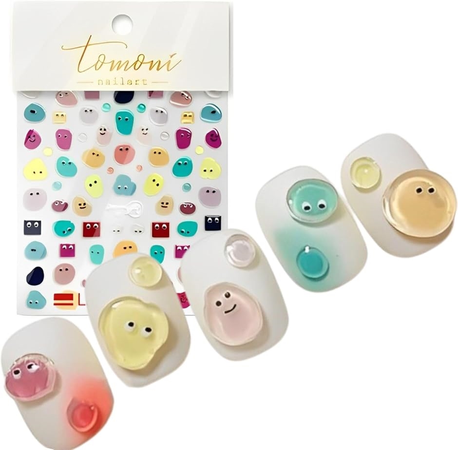 痛ネイル ネイルパーツ キャラクター ジェルネイルシール デコパーツ