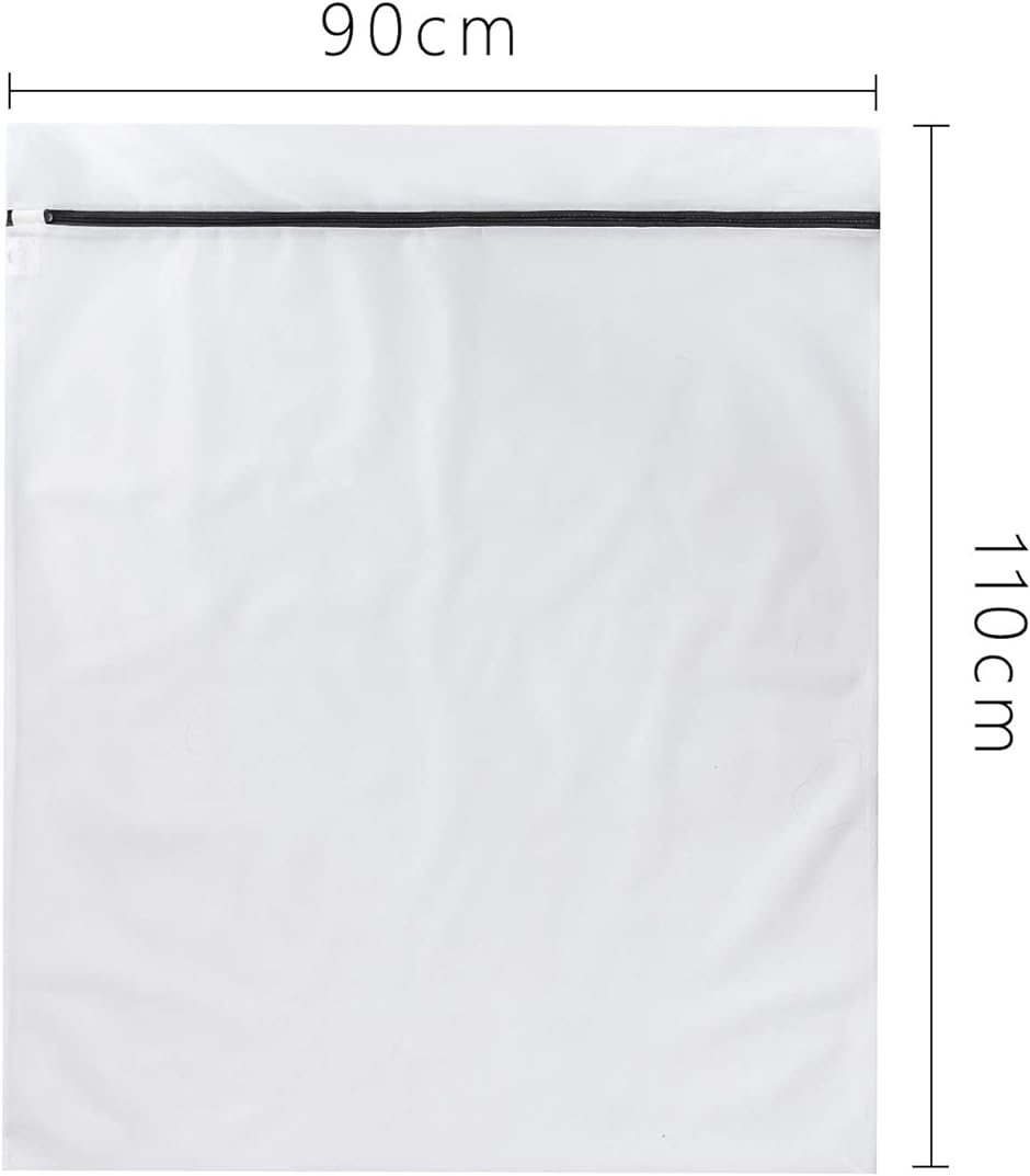洗濯ネット 特大 90x110CMランド リーネットウォッシュバッグ 洗濯袋 角型( ホワイト,  1枚入り)｜horikku｜02