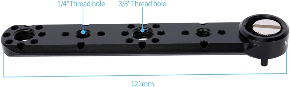 Nato レール 1/4”-20 と ARRI...の詳細画像1