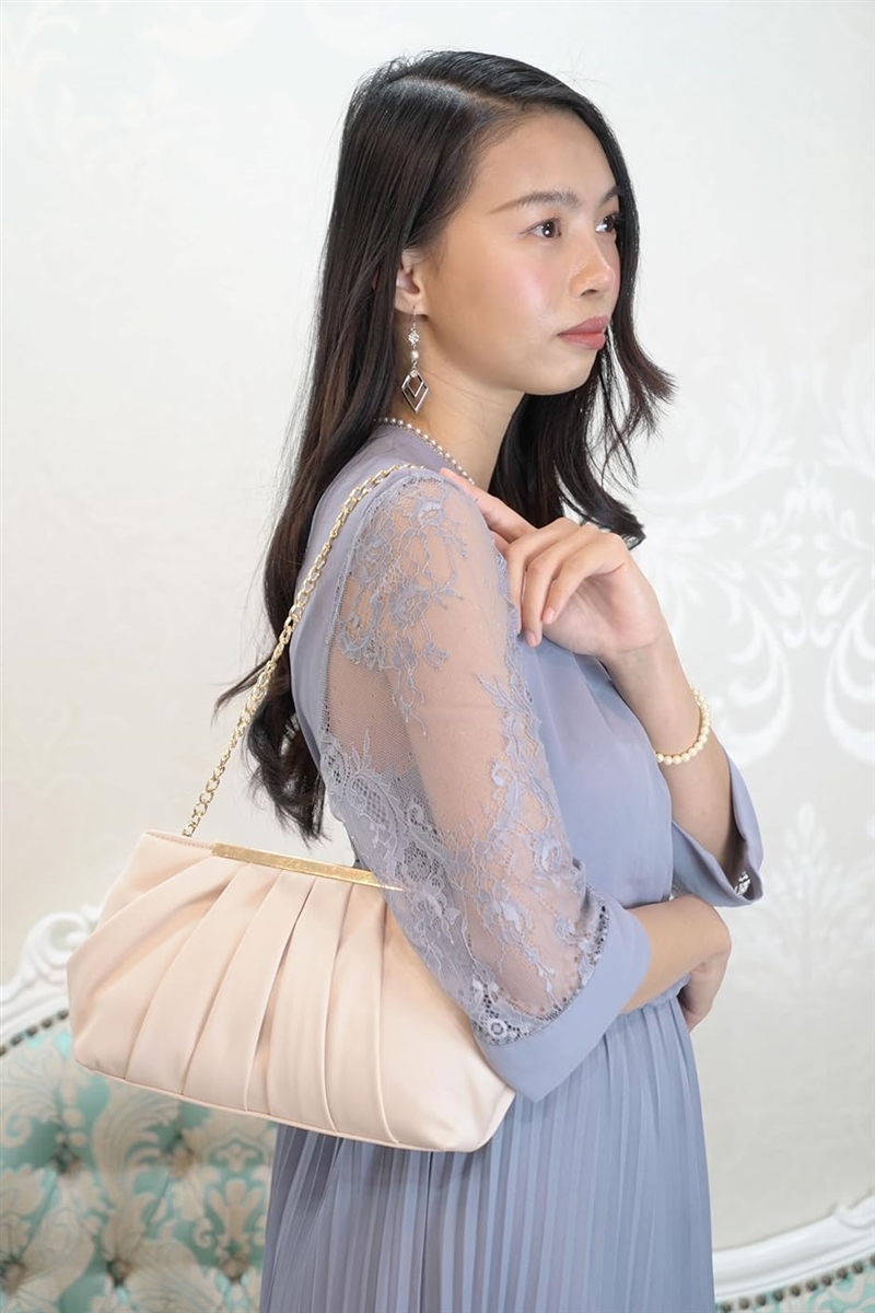 モノマーク結婚式 バッグ クラッチバッグ パーティーバック 2種