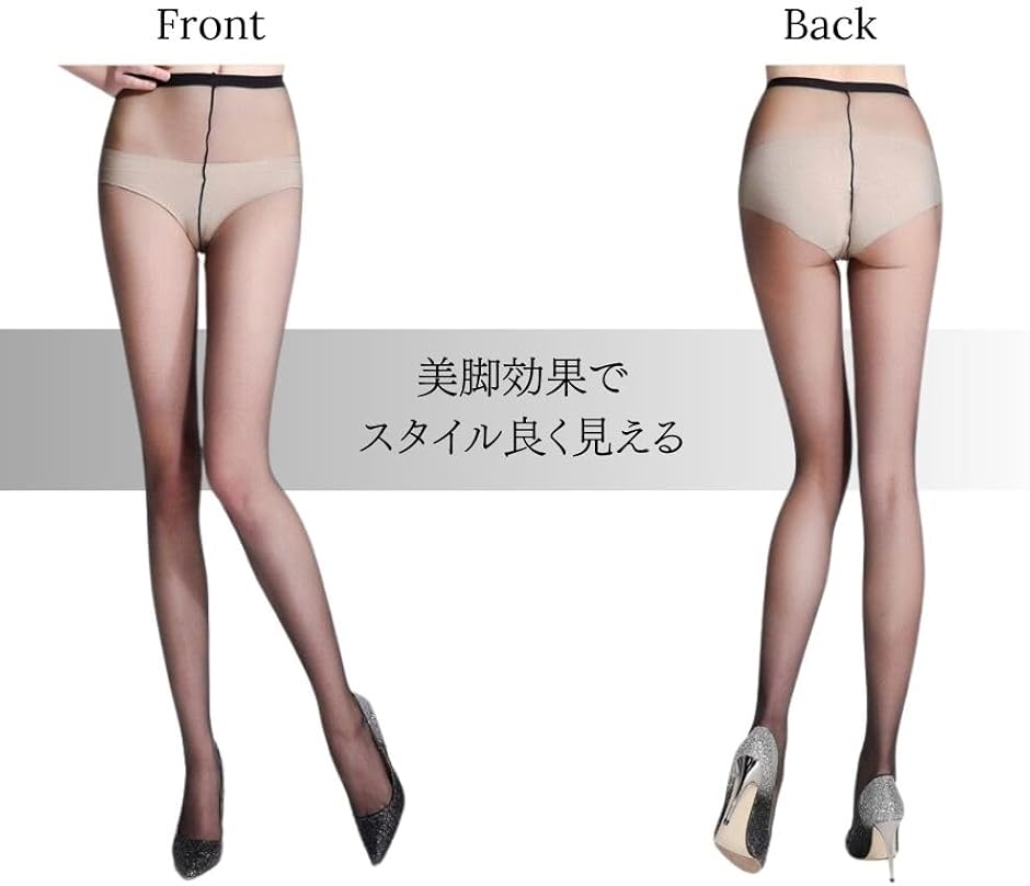 0デニール オールスルーストッキング 超極薄 ...の詳細画像3