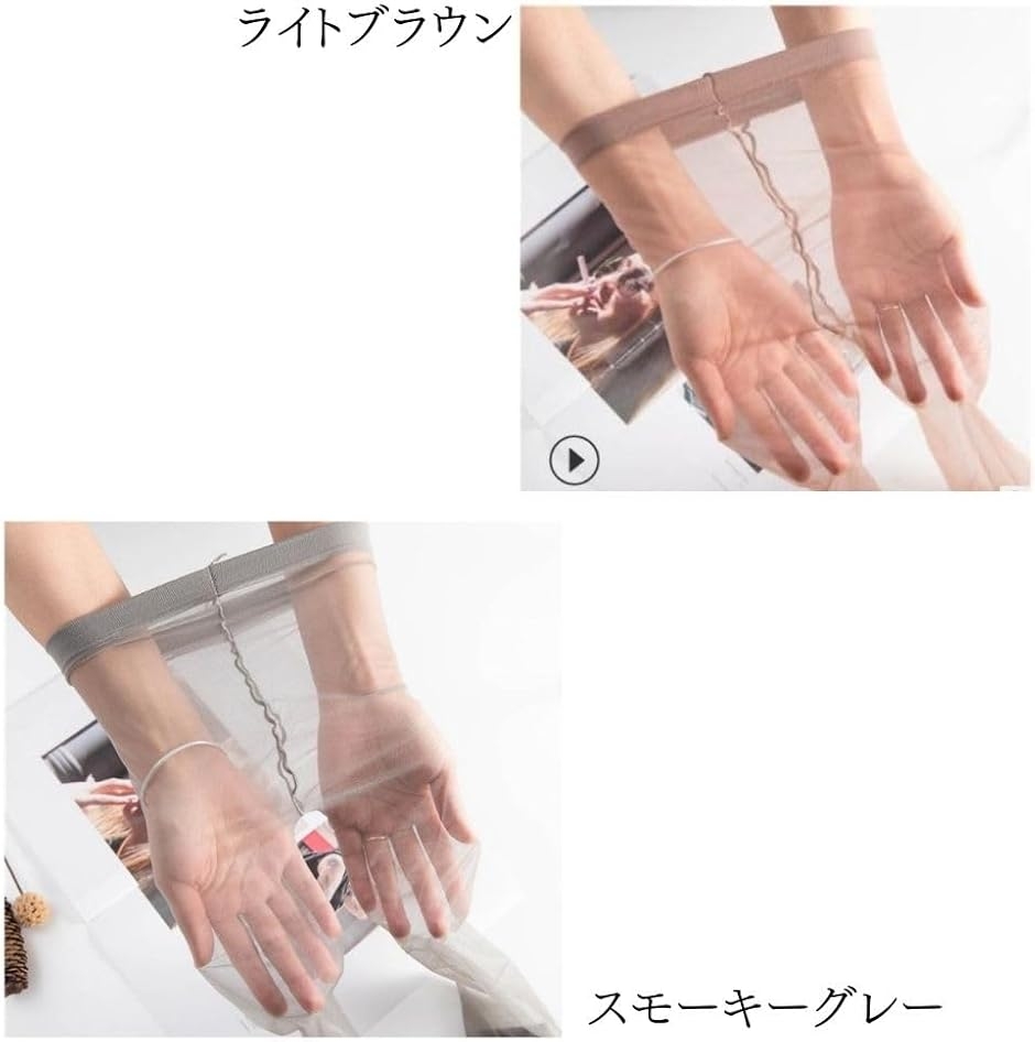 0デニール オールスルーストッキング 超極薄 ...の詳細画像5