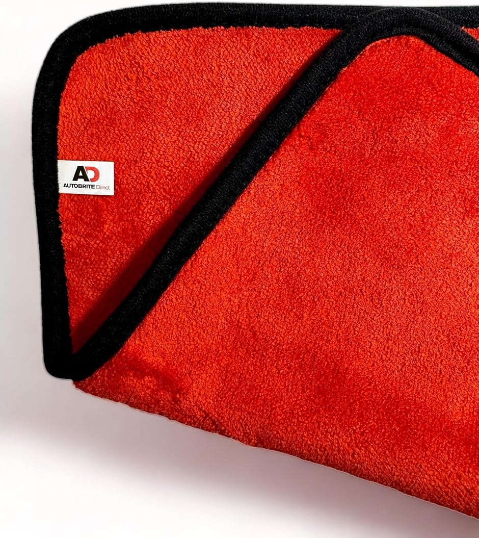 洗車 ツヤ出し タオル 仕上げタオル buffing towel クリムゾン
