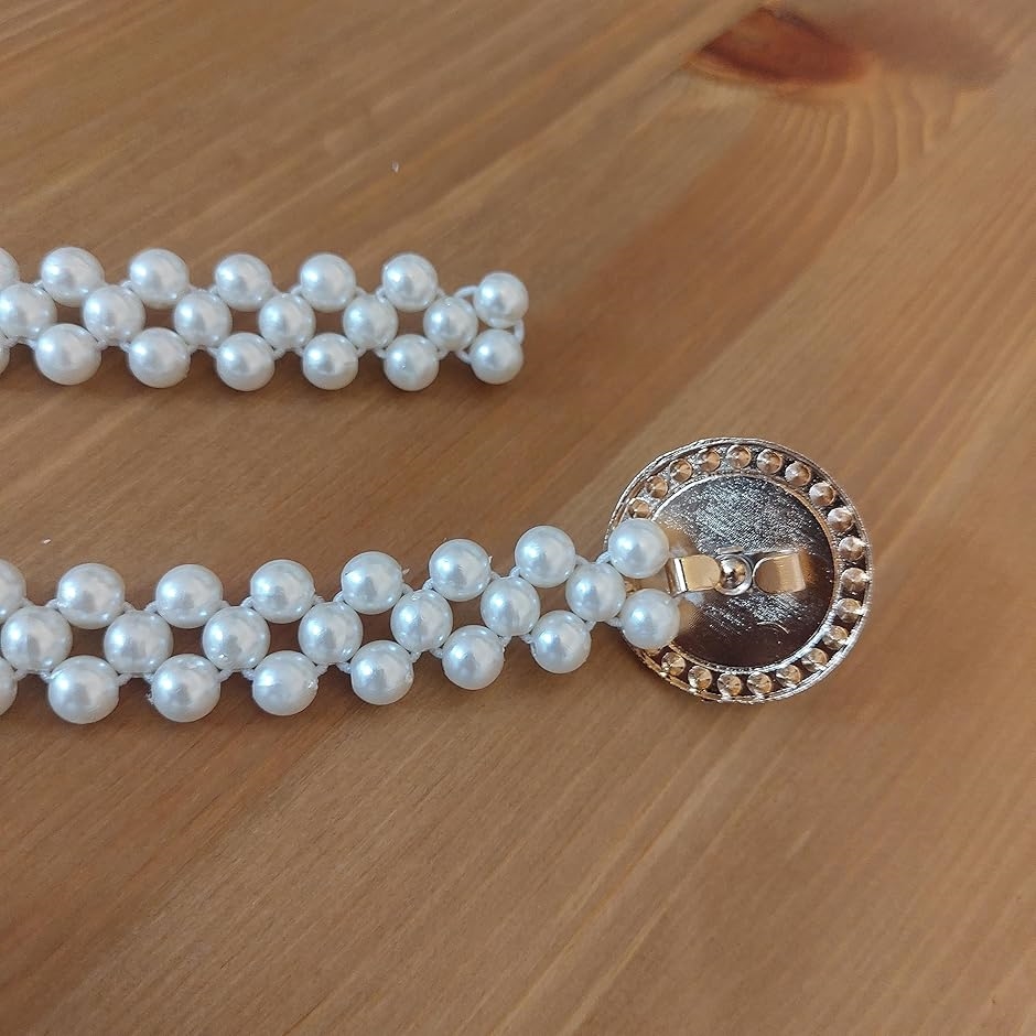 パールベルト サッシュベルト レディース ゴム...の詳細画像5